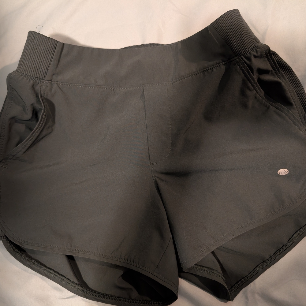 Women's Black Athletic Shorts